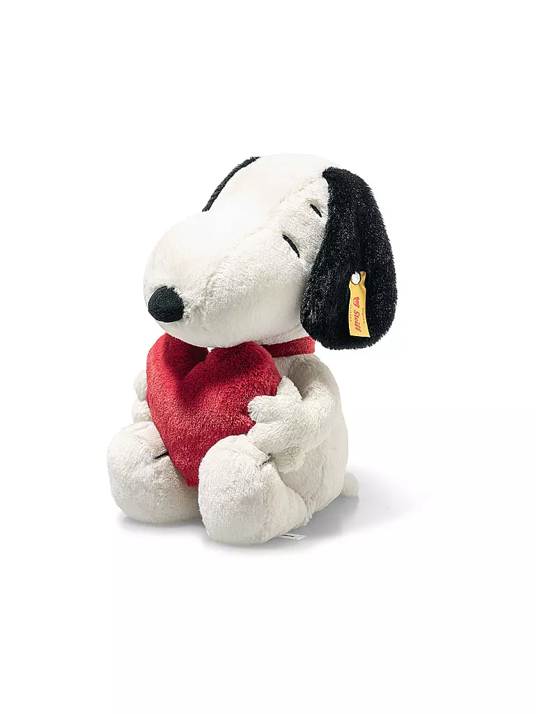 STEIFF | Peluche Snoopy Love 30cm | Blanco