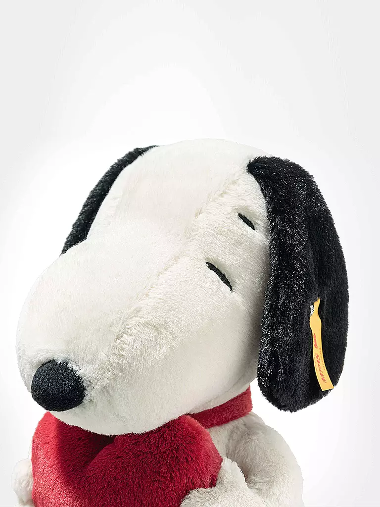 STEIFF | Peluche Snoopy Love 30cm | Blanco