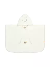 STEIFF | Poncho de baño para bebé | Blanco