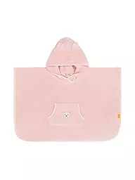 STEIFF | Poncho de baño para bebé | Rosa