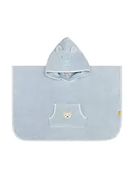 STEIFF | Poncho de baño para bebé | Azul claro