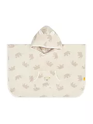 STEIFF | Poncho de baño para bebé | Crema