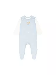 STEIFF | Conjunto de bebé de 2 piezas, pelele y camiseta de manga larga | Azul claro