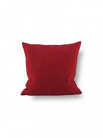 STEINER 1888 | Cojín de lana "Alina" 40x40cm arándano rojo (relleno)