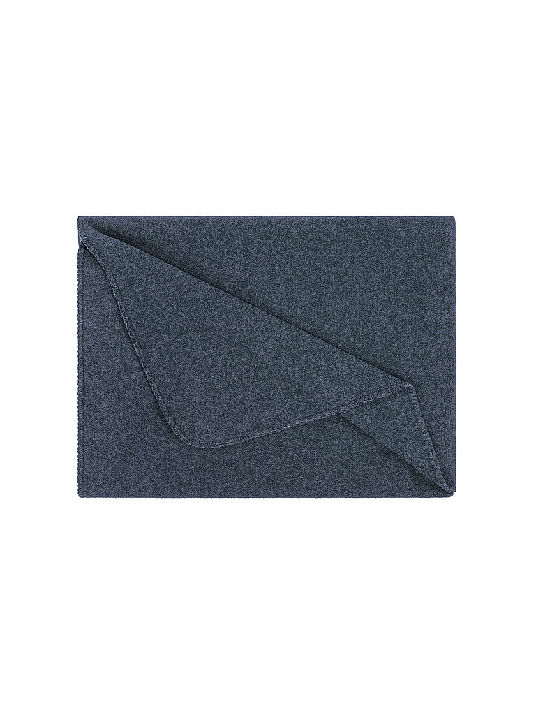Manta de lana - Plaid Sophia 145x190cm Atlántico azul oscuro