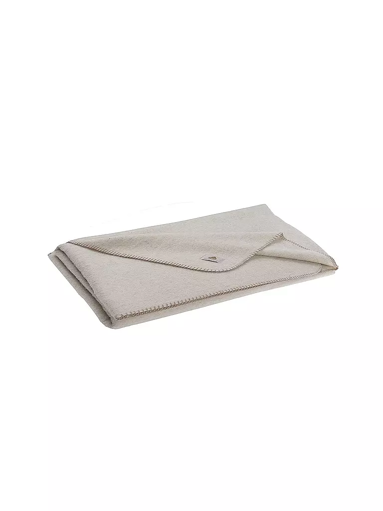 STEINER 1888 | Manta de lana "Alina" 150x190cm | Beige