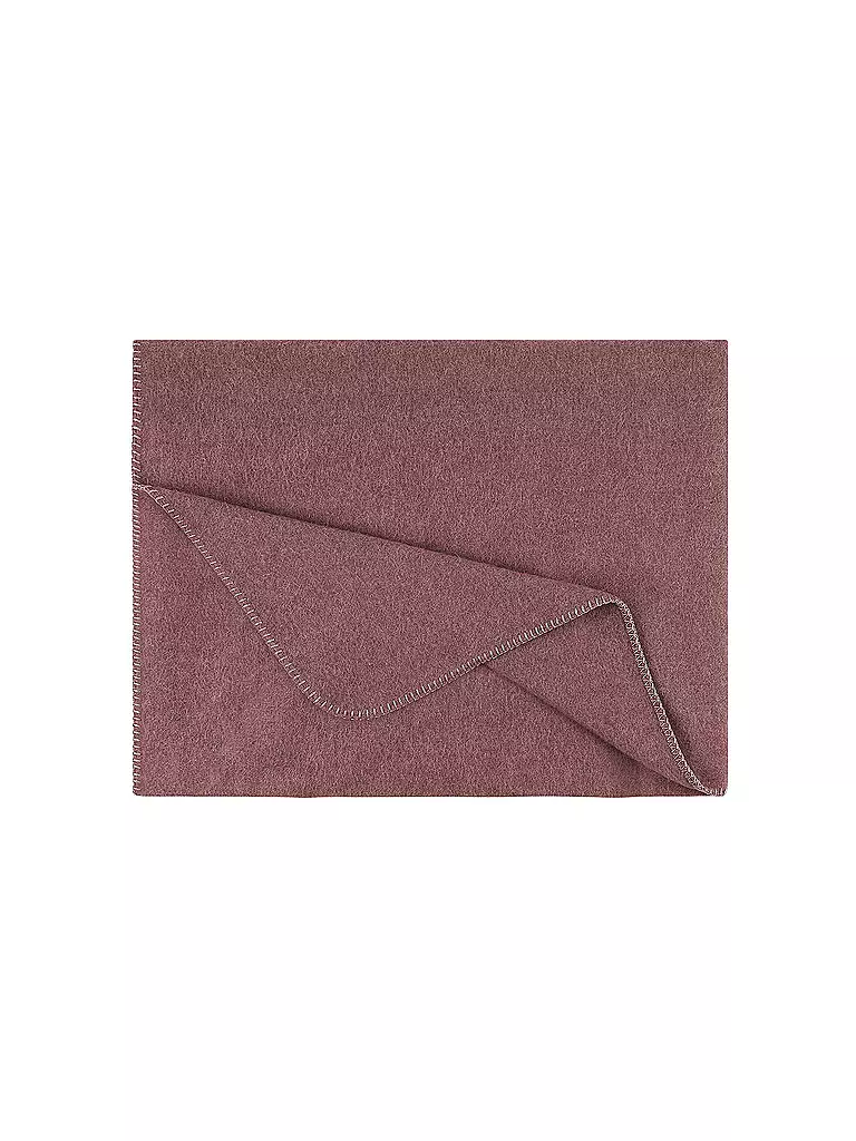 STEINER 1888 | Manta de lana - Plaid Alina 145x190cm Rosa | Rosa