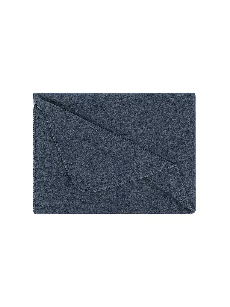 STEINER 1888 | Manta de lana - Plaid Sophia 145x190cm Atlántico | Azul oscuro