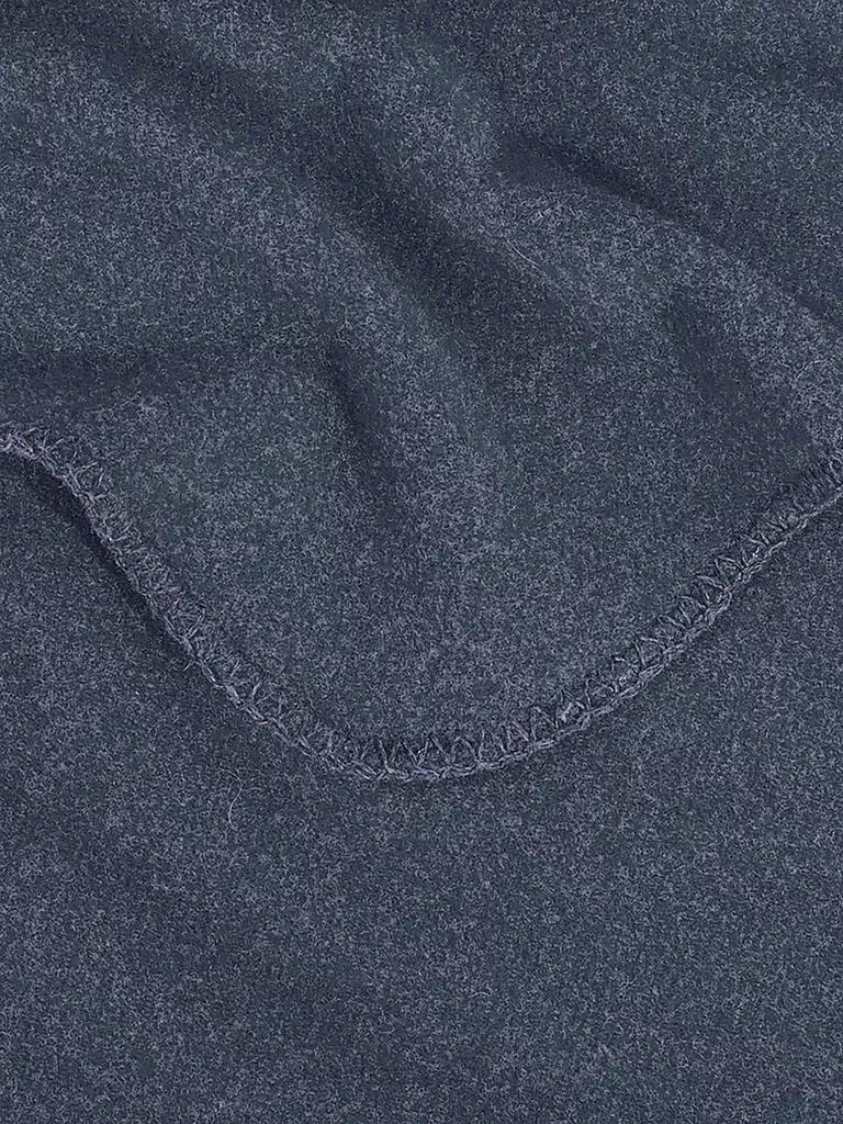 STEINER 1888 | Manta de lana - Plaid Sophia 145x190cm Atlántico | Azul oscuro