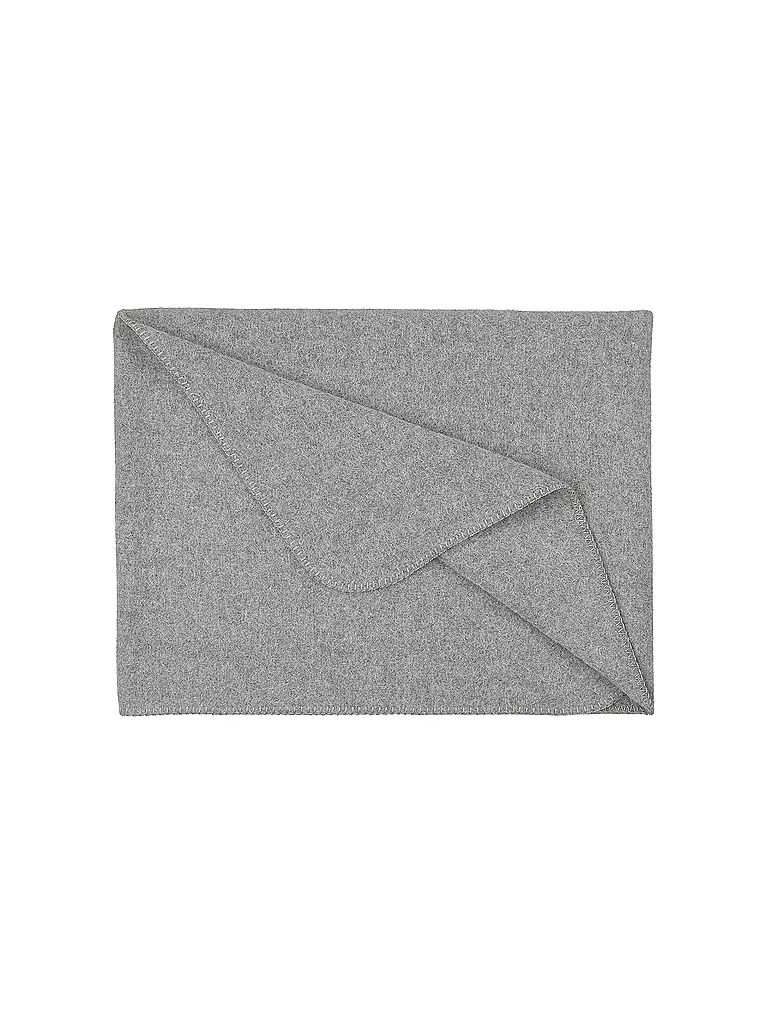 STEINER 1888 | Manta de lana ALINA 145x190cm Platino | Plata