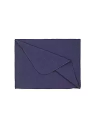 STEINER 1888 | Manta de lana - Plaid Sophia 145x190cm Frambuesa | Azul oscuro