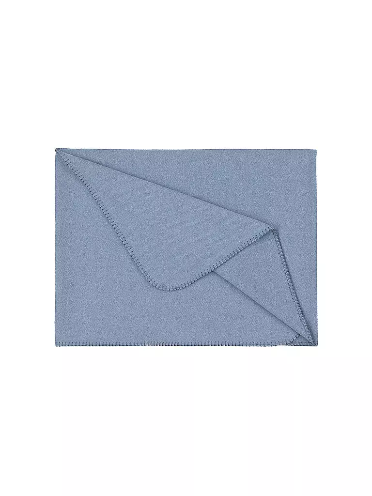 STEINER 1888 | Manta de lana SOPHIA 145x190cm Caribe | Azul claro