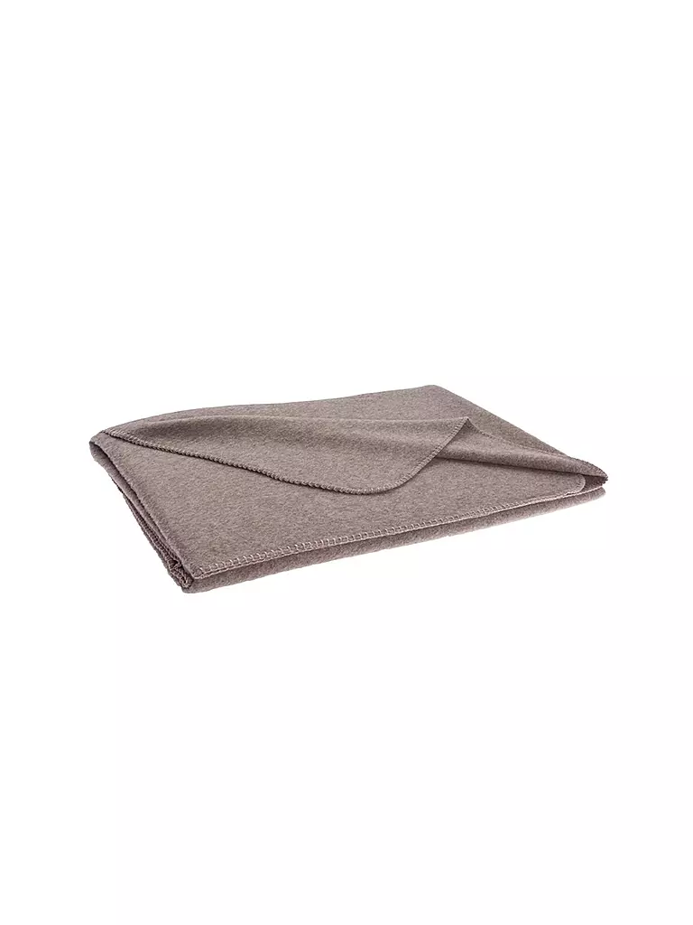 STEINER 1888 | Manta de lana Sophia 145x190cm Taupe | Gris