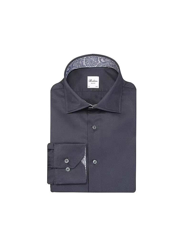 STENSTRÖMS | Camisa de vestir corte regular | Azul oscuro