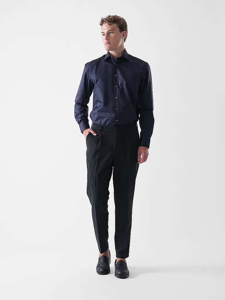 STENSTRÖMS | Camisa de vestir corte regular | Azul oscuro