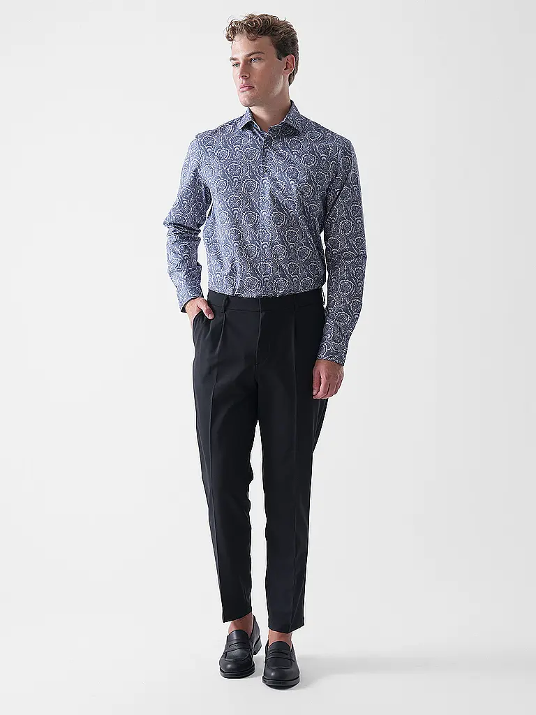 STENSTRÖMS | Camisa de vestir Fitted Fit | Azul oscuro