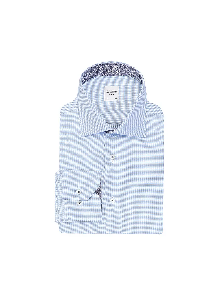 STENSTRÖMS | Camisa de vestir Slim Fit | Azul claro