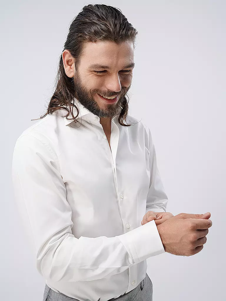 STENSTRÖMS | Camisa Regular Fit | Crema