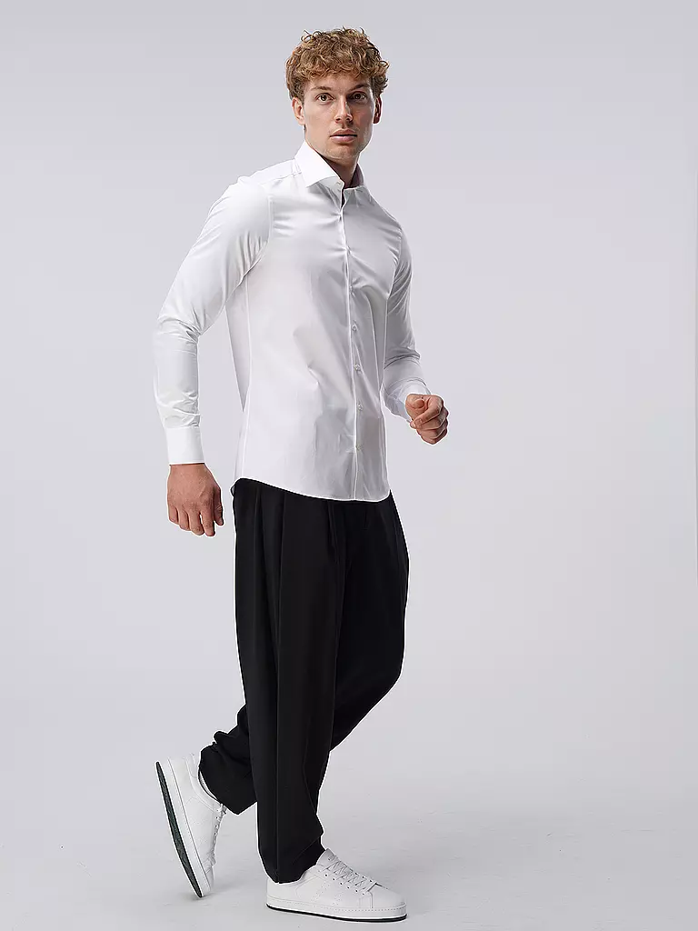 STENSTRÖMS | Camisa Slim Fit | Blanco
