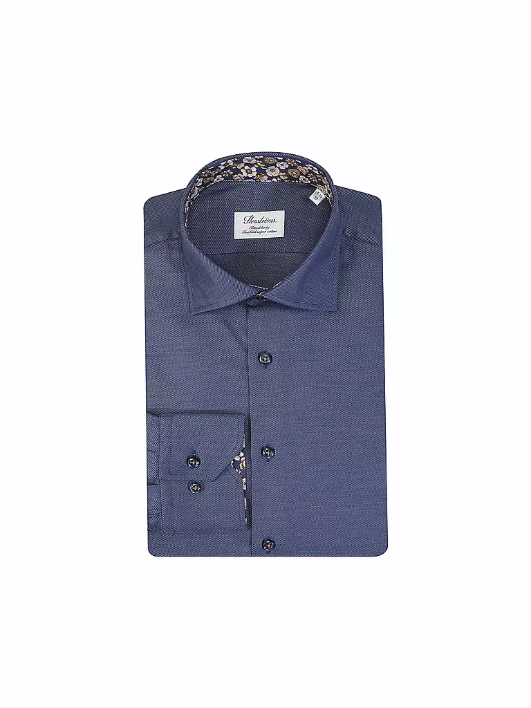 STENSTRÖMS | Hemd Regular Fit | Azul oscuro