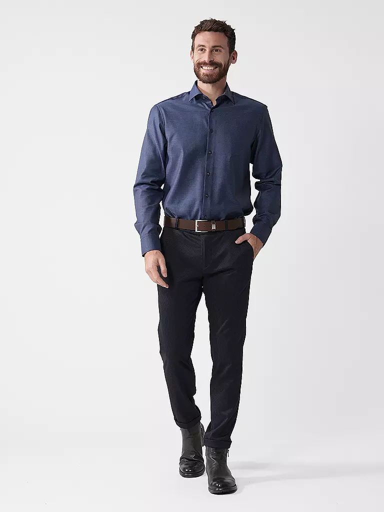 STENSTRÖMS | Hemd Regular Fit | Azul oscuro