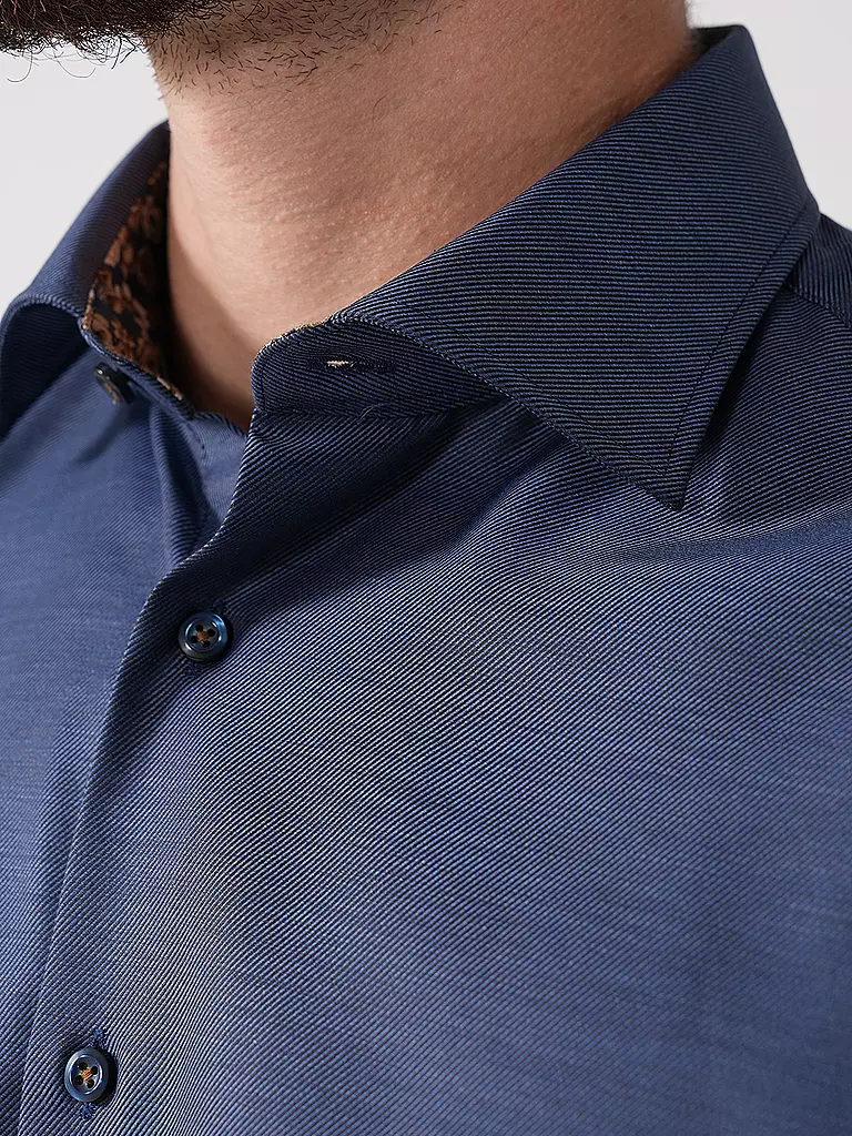 STENSTRÖMS | Hemd Regular Fit | Azul oscuro