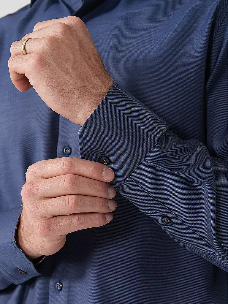 STENSTRÖMS | Hemd Regular Fit | Azul oscuro