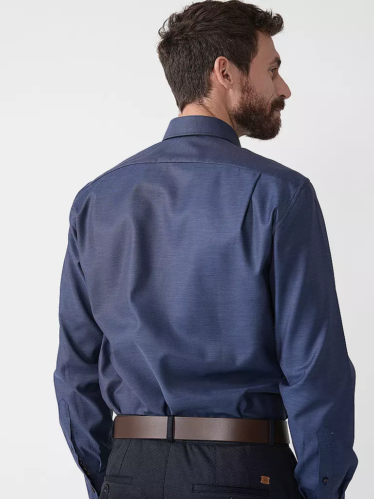 STENSTRÖMS | Hemd Regular Fit | Azul oscuro