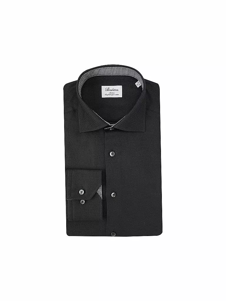 STENSTRÖMS | Hemd Slim Fit  | Negro