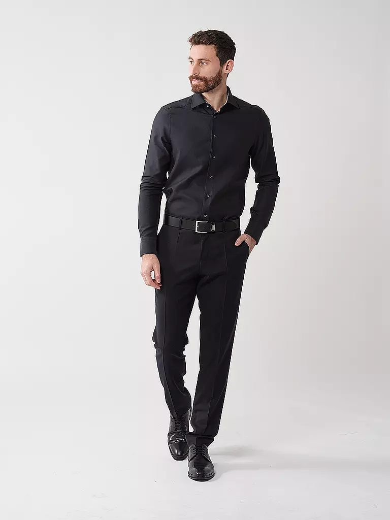 STENSTRÖMS | Hemd Slim Fit  | Negro