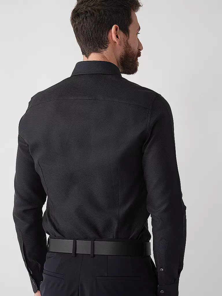 STENSTRÖMS | Hemd Slim Fit  | Negro