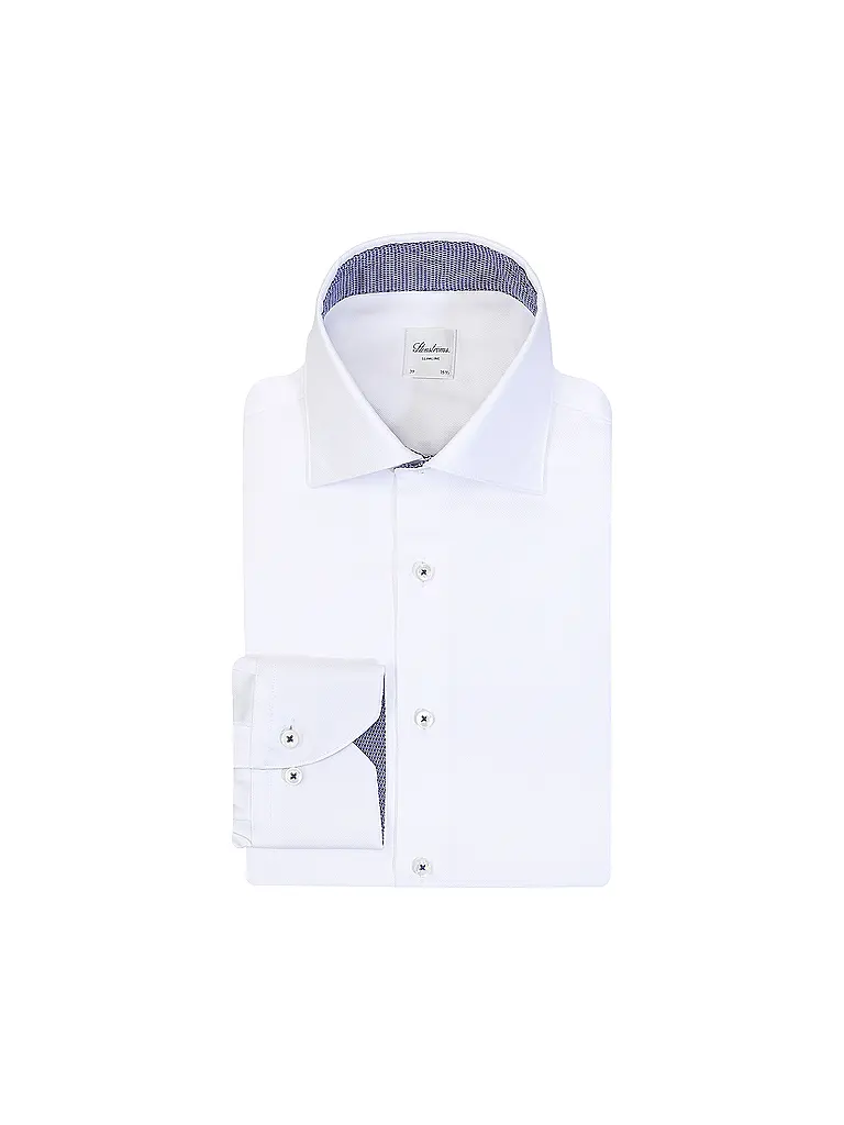 STENSTRÖMS | Hemd Slim Fit | Blanco