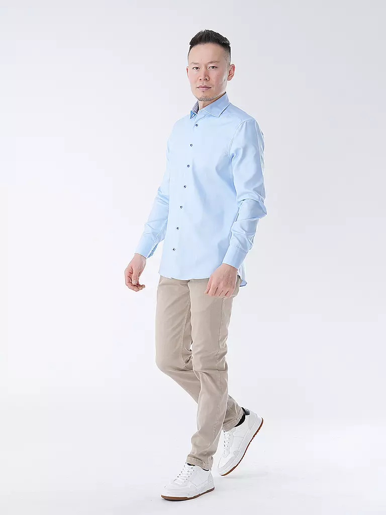 STENSTRÖMS | Hemd Slim Fit | Azul claro