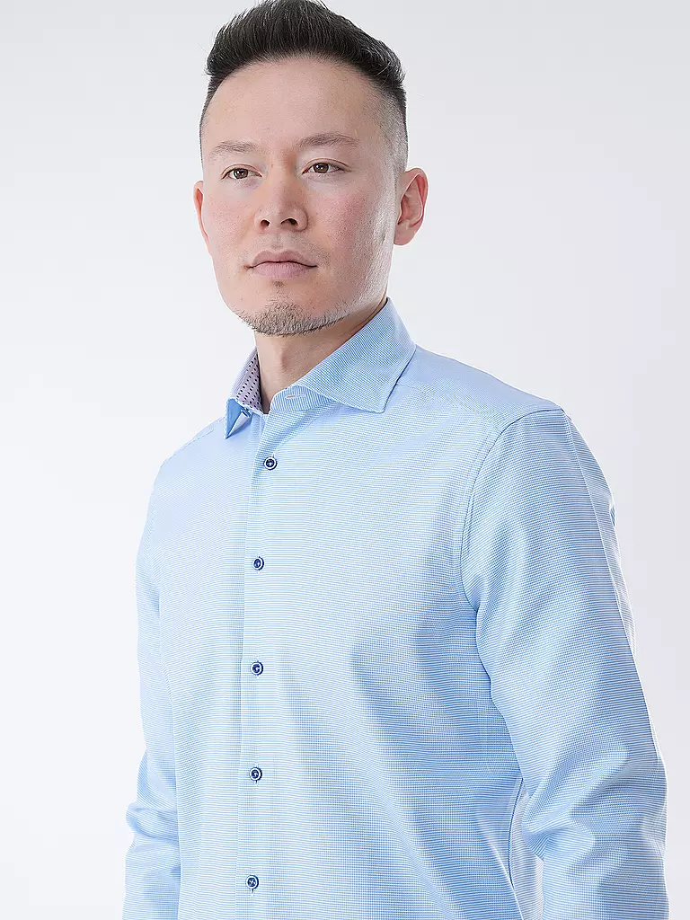 STENSTRÖMS | Hemd Slim Fit | Azul claro