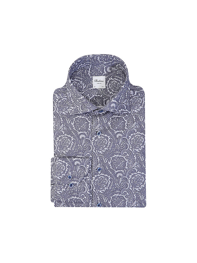 Camisa Slim Fit azul oscuro 39