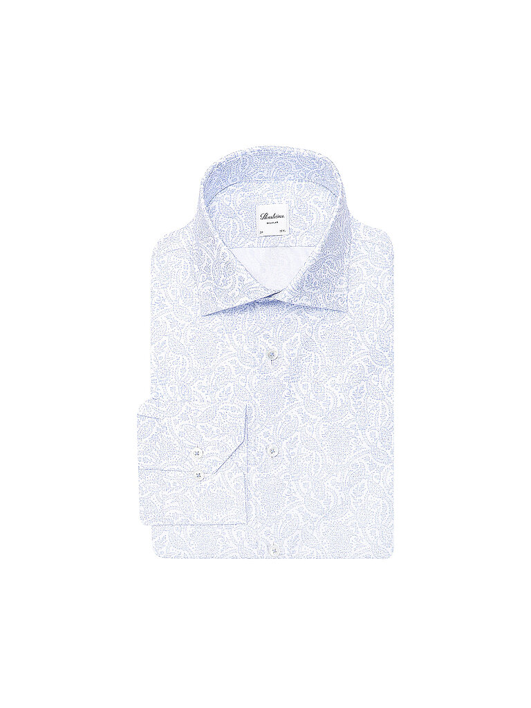 Camisa corte regular azul 39