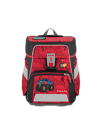 STEP BY STEP | Set de mochila escolar Space Monter Truck Rocky de 5 piezas