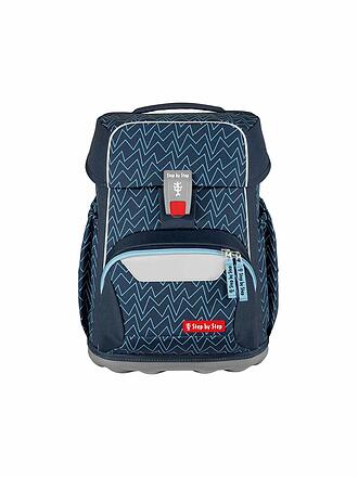 STEP BY STEP | Set de mochila escolar de 4 piezas BASIS Blue Lines