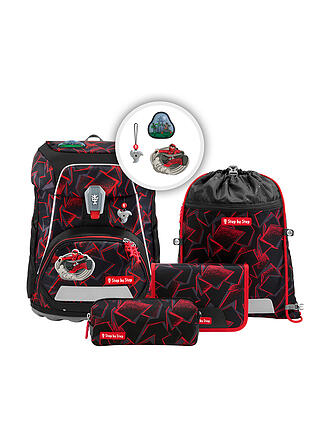STEP BY STEP | Set de mochila escolar FIT 5 piezas Ninja Yuma