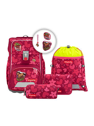 STEP BY STEP | Set de mochila escolar GIANT de 5 piezas Wild Horse Nora