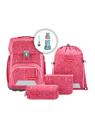 STEP BY STEP | Set de mochila escolar BASIS Pink Bubbles