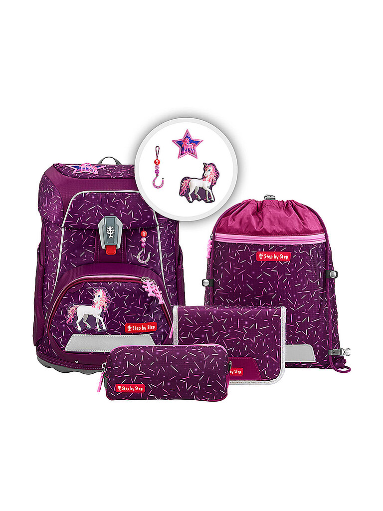 Step by Step Set de mochila escolar FIT Pretty Unicorn Nual