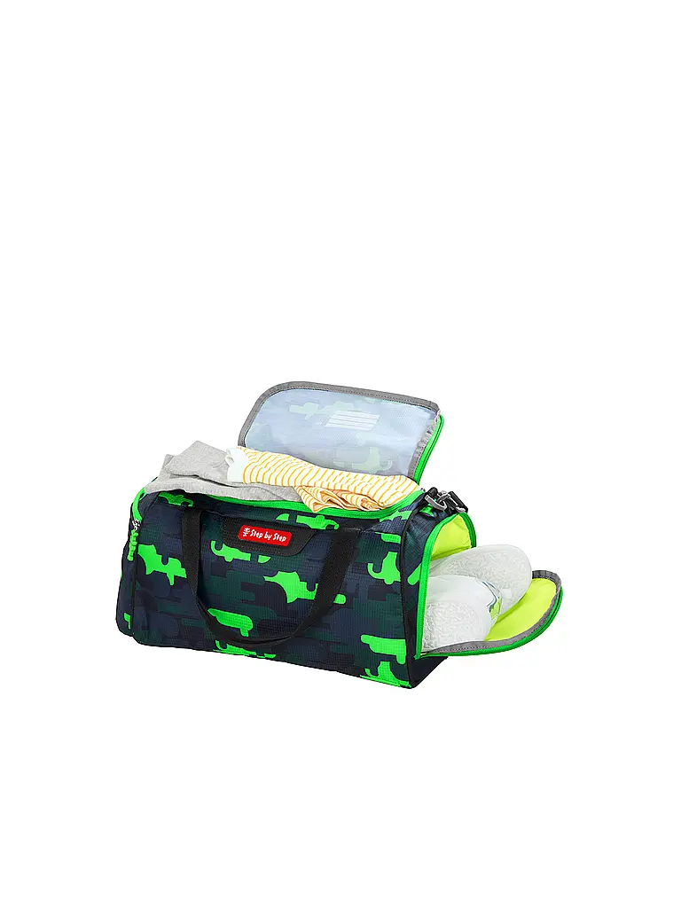 STEP BY STEP | Bolsa de deporte Black Cat Chiko | Verde oscuro