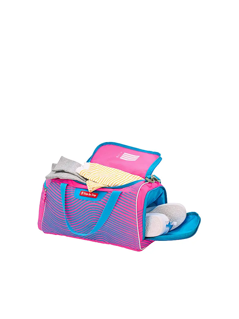 STEP BY STEP | Bolsa de deporte Kolibri Kaja | Fucsia