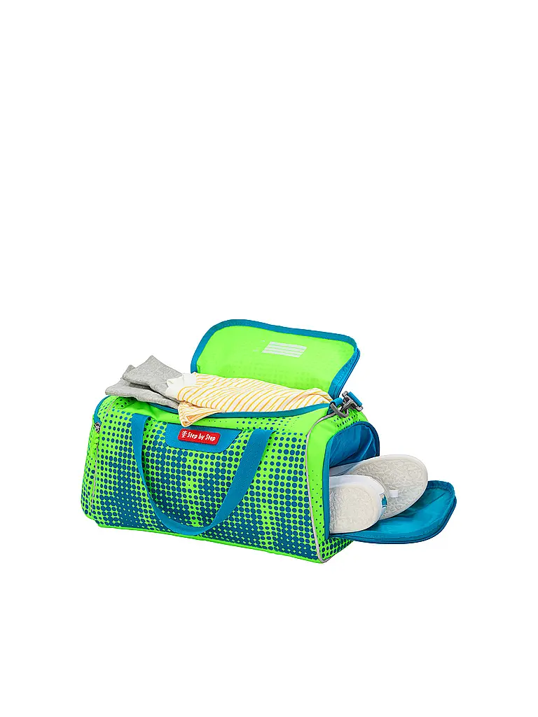 STEP BY STEP | Bolsa de deporte Race Car Chuck | Verde claro