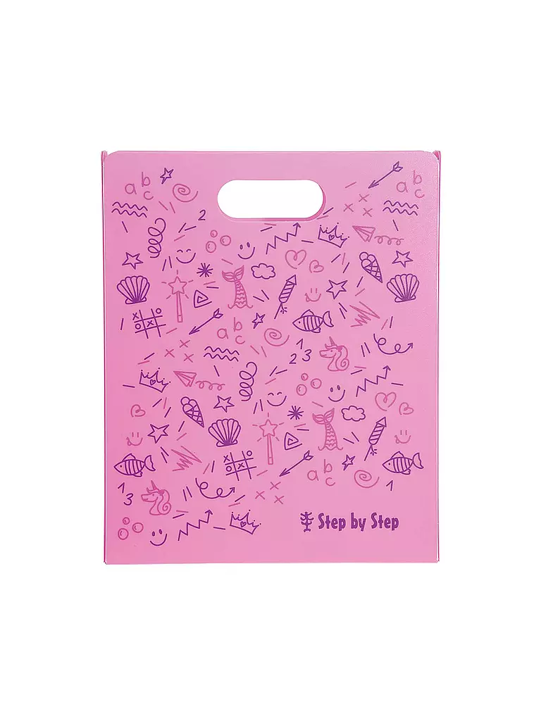 STEP BY STEP | Caja archivadora con asa Rosa | Rosa