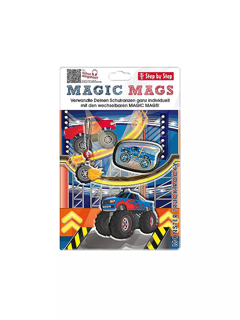 STEP BY STEP | Magic Mags - Monster Truck Rocky | Multicolor