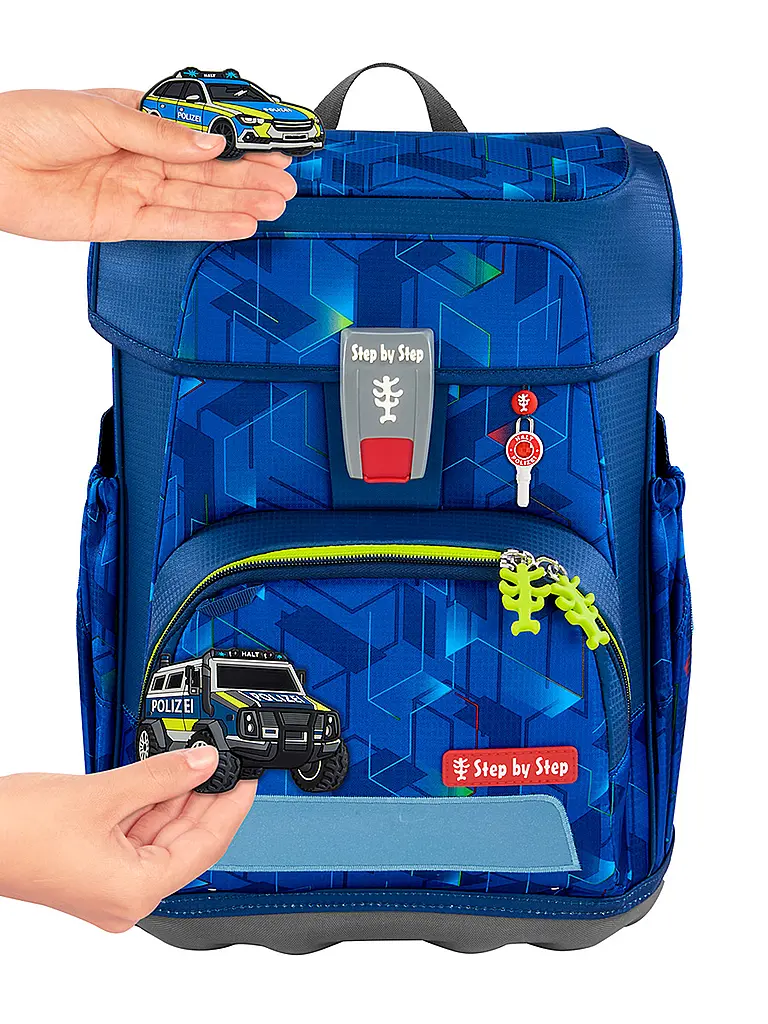 STEP BY STEP | Magic Mags Camión de policía Charly | Multicolor