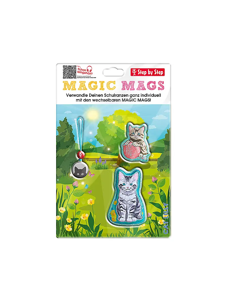 STEP BY STEP | Magic Mags Cat Lilly | Azul claro