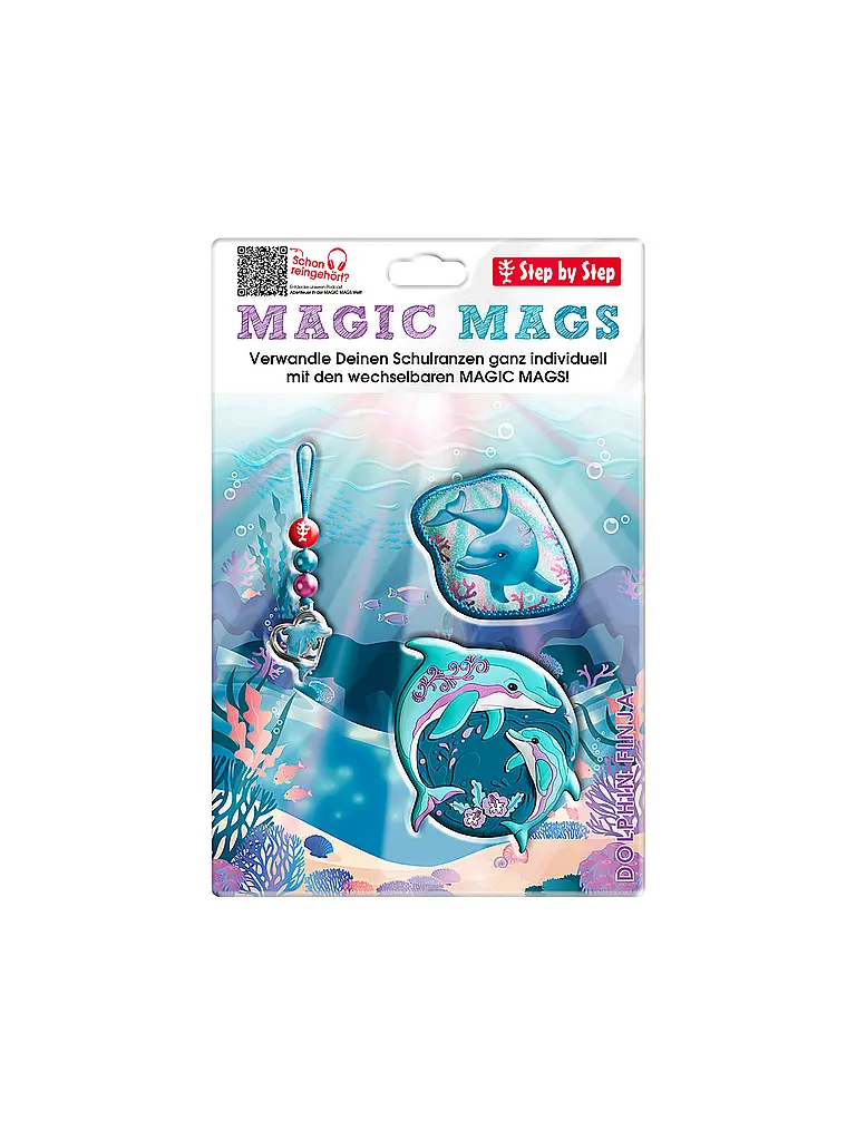 STEP BY STEP | Magic Mags Delfín Finja | Azul